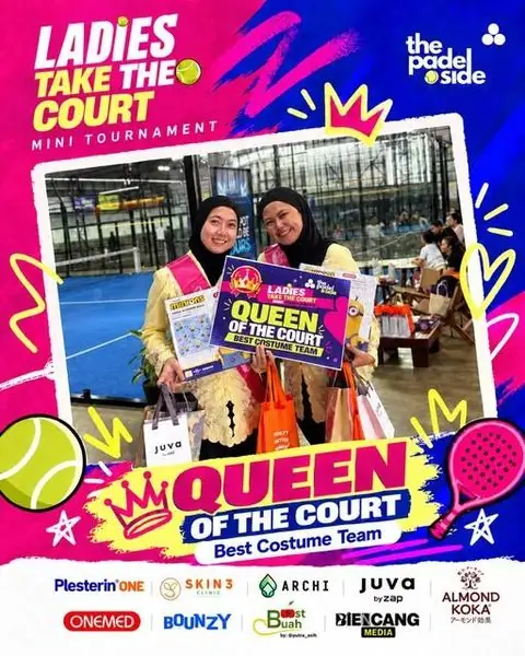 Ladies Take the Court · mini tournament